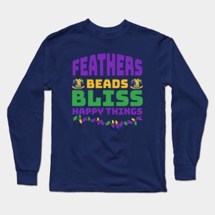 Feathers Beads Bliss Long Sleeve T-Shirt
